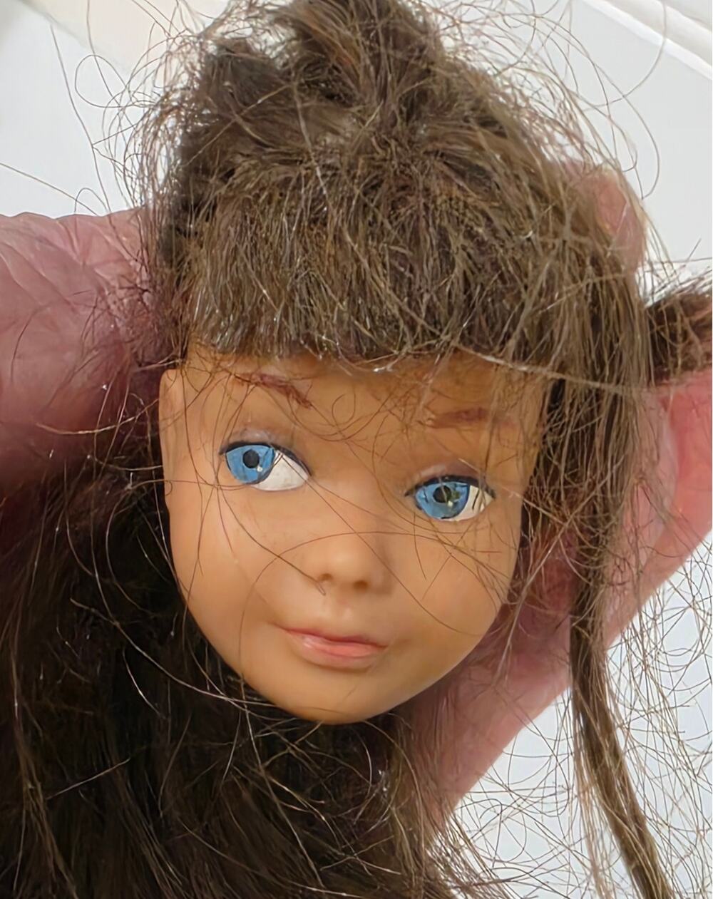 Vintage Barbie 1960's Brunette SKIPPER Dol Head